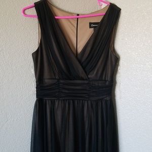 Black formal dress